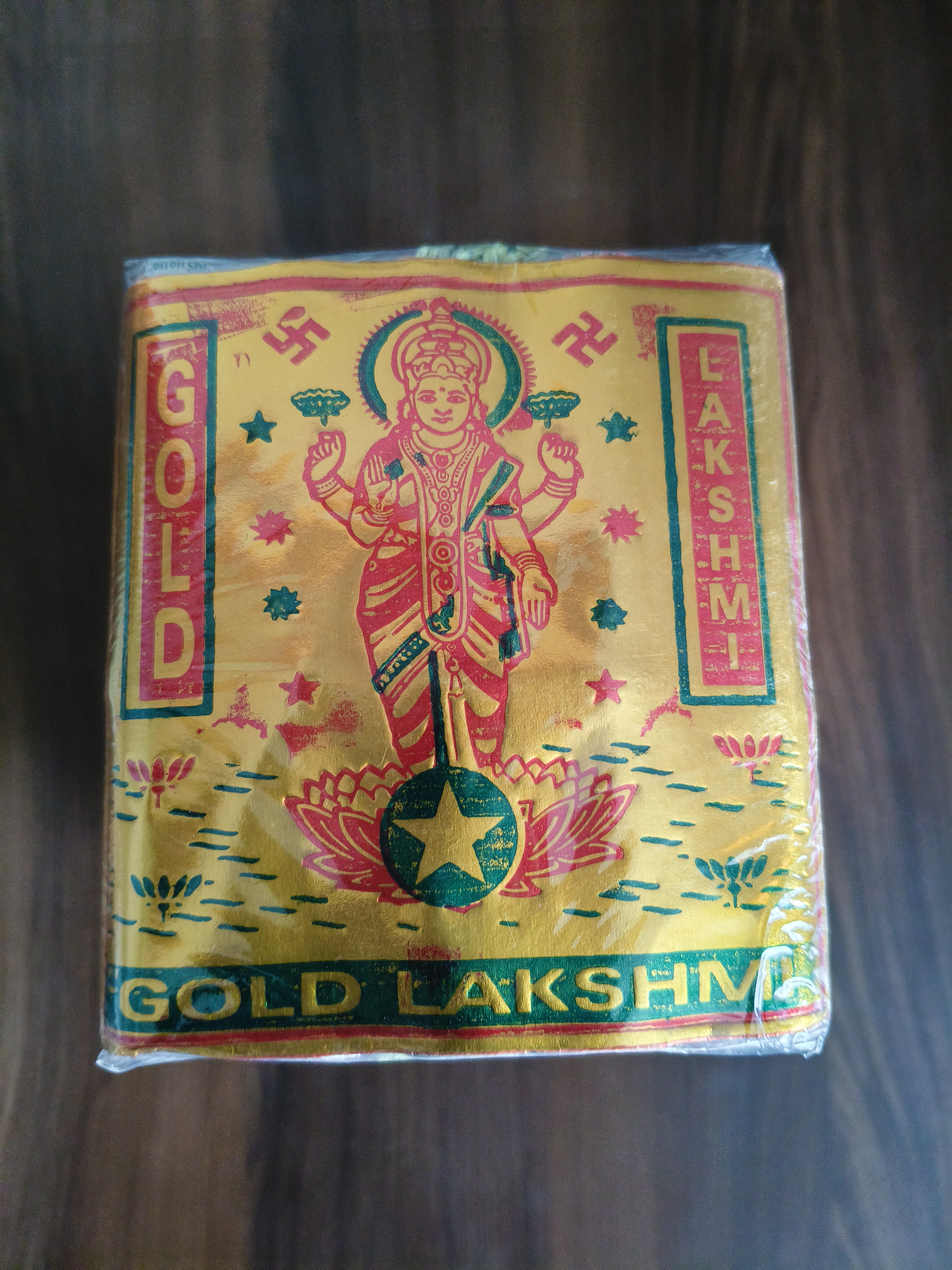 4" Gold Lakshmi